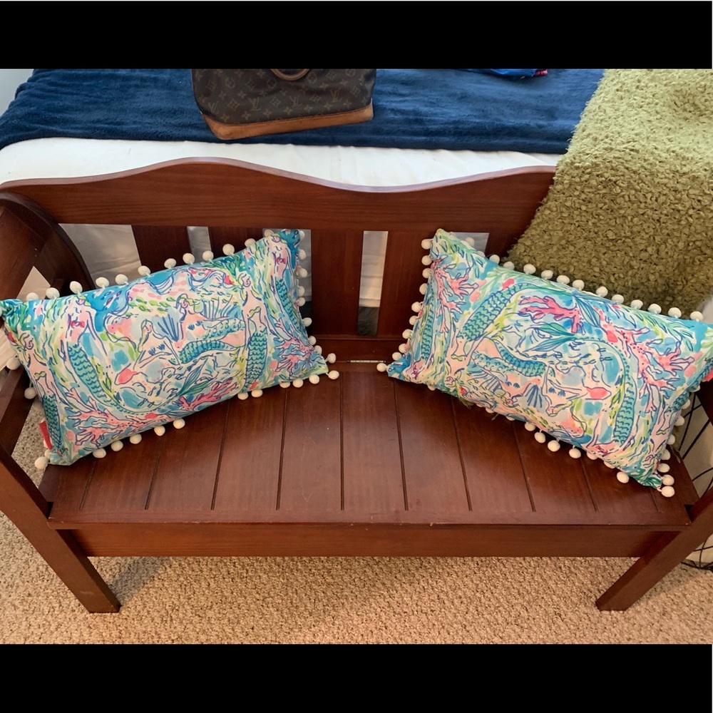 Lily Pulitzer pillows
